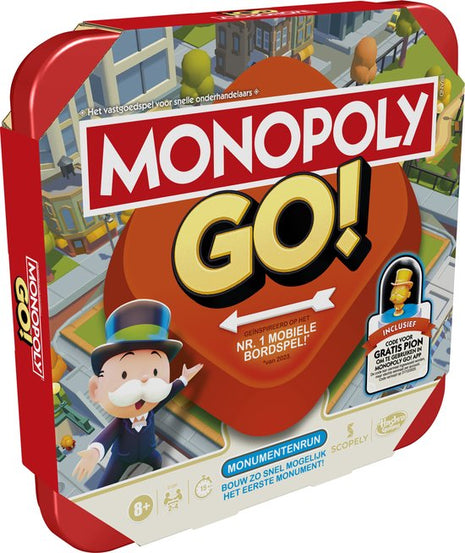 Monopoly Go! – gezellig bordspel – 2 tot 4 spelers