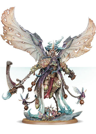 Dit is een foto van het spel Mortarion  daemon Primarch Of Nurgle - Chaos Space Marines te koop bij Speldorado Spellenwinkel Delft
