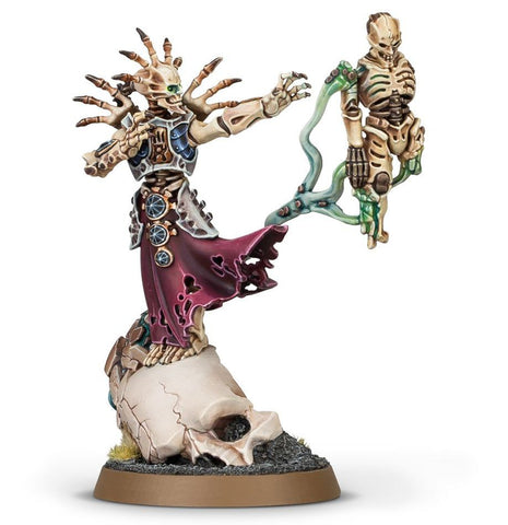 Dit is een afbeelding van het miniatuur Mortisan Boneshaper - Ossiarch Bonereapers voor het spel Warhammer, te koop bij Tabletop Miniature Wargames spellenwinkel Speldorado in delft