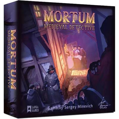 Dit is een foto van het spel Mortum Medieval Detective - EN te koop bij Speldorado Spellenwinkel Delft