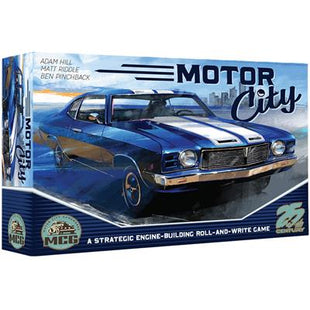 Dit is een foto van het spel Motor City - EN te koop bij Speldorado Spellenwinkel Delft