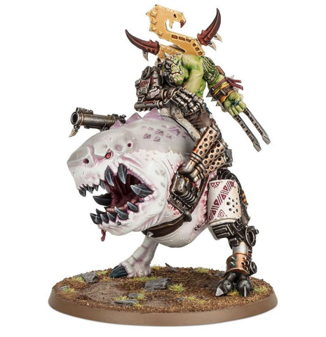Dit is een afbeelding van het miniatuur Mozrog Skragbad - Orks voor het spel Warhammer, te koop bij Tabletop Miniature Wargames spellenwinkel Speldorado in delft