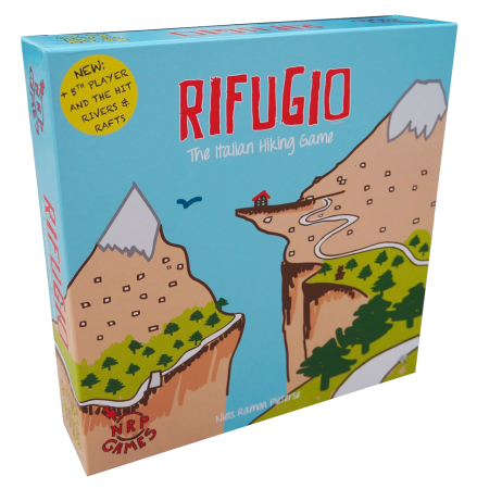 Dit is een foto van het spel Rifugio te koop bij Speldorado Spellenwinkel Delft