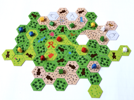 Dit is een foto van het spel Rifugio te koop bij Speldorado Spellenwinkel Delft