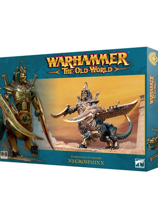 Dit is een afbeelding van het miniatuur Necrosphinx - Tomb Kings of Khemri voor het spel Warhammer, te koop bij Tabletop Miniature Wargames spellenwinkel Speldorado in delft