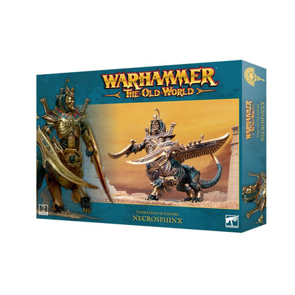 Dit is een afbeelding van het miniatuur Necrosphinx - Tomb Kings of Khemri voor het spel Warhammer, te koop bij Tabletop Miniature Wargames spellenwinkel Speldorado in delft