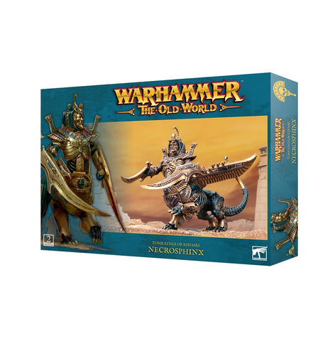 Dit is een afbeelding van het miniatuur Necrosphinx - Tomb Kings of Khemri voor het spel Warhammer, te koop bij Tabletop Miniature Wargames spellenwinkel Speldorado in delft