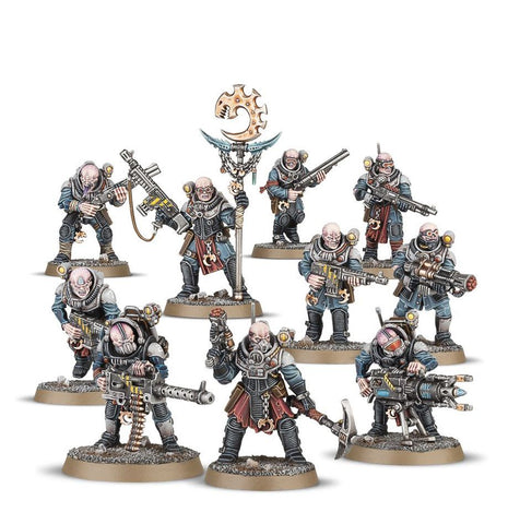 Dit is een afbeelding van het miniatuur Neophyte Hybrids - Genestealer Cults voor het spel Warhammer, te koop bij Tabletop Miniature Wargames spellenwinkel Speldorado in delft