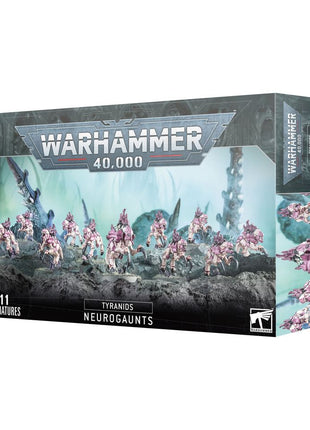 Dit is een afbeelding van het miniatuur Neurogaunts - Tyranids voor het spel Warhammer, te koop bij Tabletop Miniature Wargames spellenwinkel Speldorado in delft