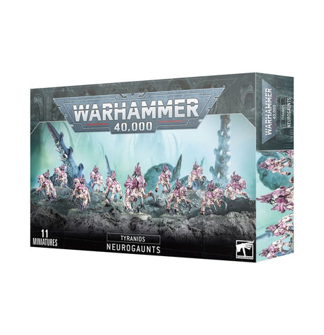 Dit is een afbeelding van het miniatuur Neurogaunts - Tyranids voor het spel Warhammer, te koop bij Tabletop Miniature Wargames spellenwinkel Speldorado in delft