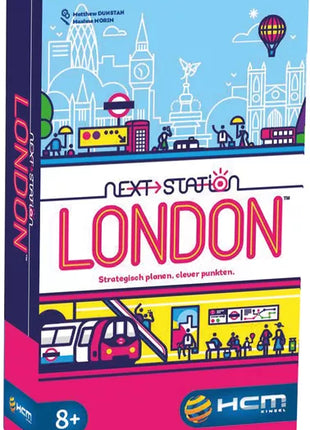 Next Station London – strategisch bordspel – 1 tot 4 spelers