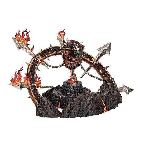 Dit is een afbeelding van het miniatuur Nexus Chaotica - Slaves to Darkness voor het spel Warhammer, te koop bij Tabletop Miniature Wargames spellenwinkel Speldorado in delft