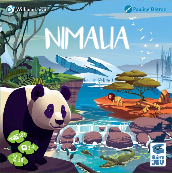 Dit is een foto van het spel Nimalia te koop bij Speldorado Spellenwinkel Delft