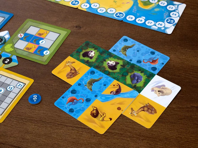 Dit is een foto van het spel Nimalia te koop bij Speldorado Spellenwinkel Delft
