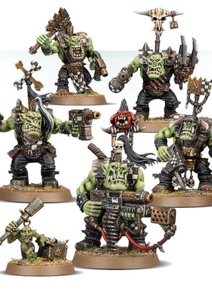 Dit is een afbeelding van het miniatuur Nobz - Orks voor het spel Warhammer, te koop bij Tabletop Miniature Wargames spellenwinkel Speldorado in delft