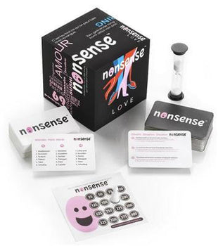 Dit is een foto van het spel Nonsense Love - EN te koop bij Speldorado Spellenwinkel Delft