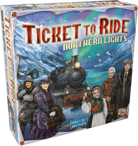 Northern Lights - Ticket to Ride – gezellig bordspel – 2 tot 5 spelers