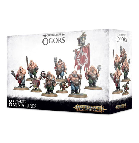 Warhammer Age of Sigmar Ogor Gluttons - Ogur Mawtribes– AoS miniaturen set