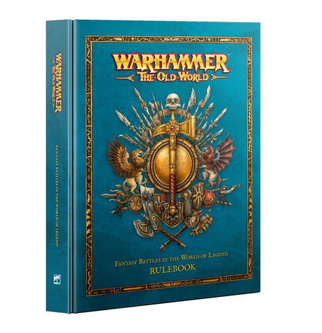 Dit is een afbeelding van het miniatuur the Old World Rulebook (Eng) - Old World voor het spel Warhammer, te koop bij Tabletop Miniature Wargames spellenwinkel Speldorado in delft