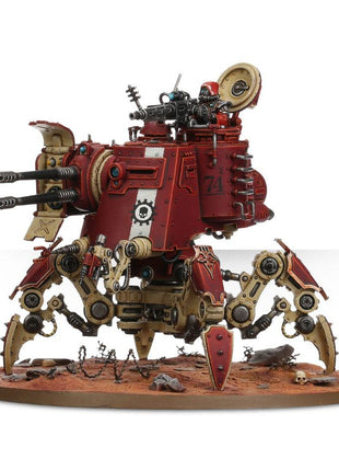 Dit is een afbeelding van het miniatuur Onager Dunecrawler - Adeptus Mechanicus voor het spel Warhammer, te koop bij Tabletop Miniature Wargames spellenwinkel Speldorado in delft