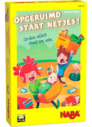 Opgeruimd staat netjes – bordspel voor kinderen Vanaf 5 jaar
