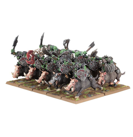 Orc Boar Boyz Mob - Orc & Goblin Tribes