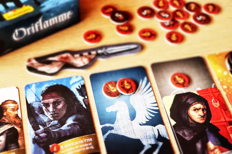 Dit is een foto van het spel Oriflamme te koop bij Speldorado Spellenwinkel Delft