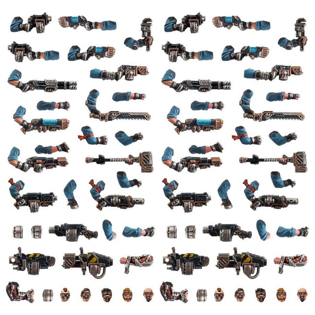 Dit is een foto van het spel Orlock Weapons Upgrades - Necromunda te koop bij Speldorado Spellenwinkel Delft