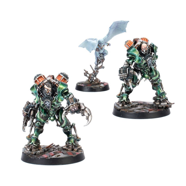 Dit is een foto van het spel Orrus Spyre Hunters - Necromunda te koop bij Speldorado Spellenwinkel Delft