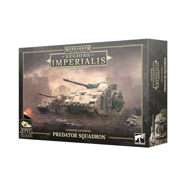 Dit is een foto van het spel Predator Squadron - Adeptus Astartes te koop bij Speldorado Spellenwinkel Delft