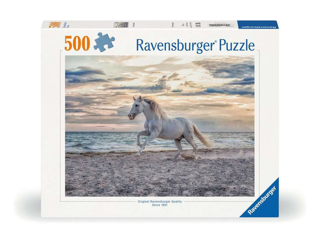 Paard op het strand - 500 stukjes