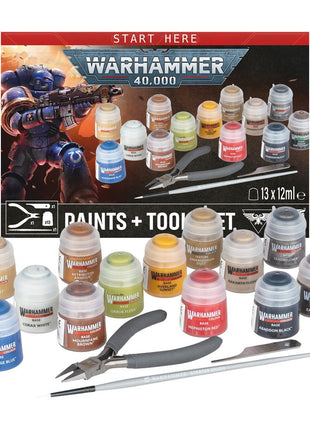 Warhammer 40,000: Paint + Tools set
