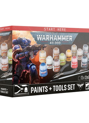 Warhammer 40,000: Paint + Tools set