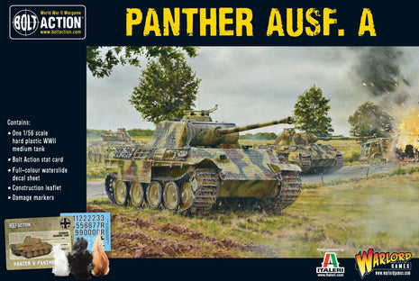 Panther Ausf A voor Bolt Action - duitsers vehicle schaal 1:58 miniatuur