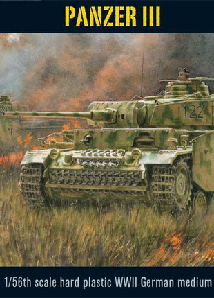 Panzer III voor Bolt Action - duitsers vehicle schaal 1:58 miniatuur