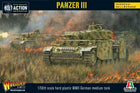Panzer III voor Bolt Action - duitsers vehicle schaal 1:58 miniatuur