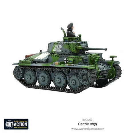 Dit is een foto van het spel Panzer 38(t) te koop bij Speldorado Spellenwinkel Delft