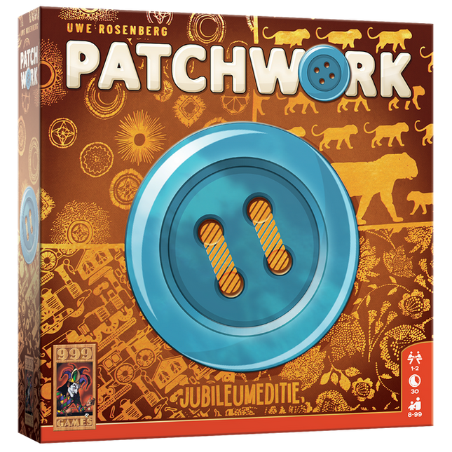 Dit is een foto van het spel Patchwork Jubileumeditie te koop bij Speldorado Spellenwinkel Delft
