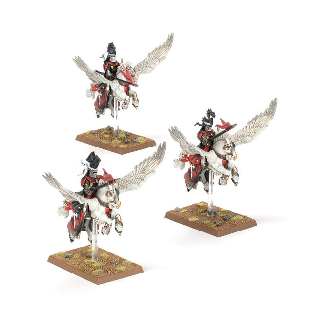 Dit is een foto van het spel Pegasus Knights - Kingdom of Bretonnia te koop bij Speldorado Spellenwinkel Delft