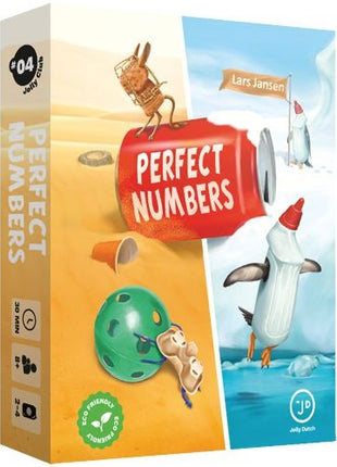 Perfect Numbers- NL - EN – gezellig kaartspel – 2 tot 4 spelers