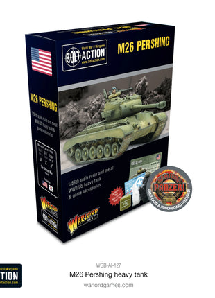 Dit is een foto van het spel M26 Pershing Heavy Tank te koop bij Speldorado Spellenwinkel Delft