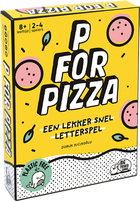 P for Pizza – party kaartspel – 2 tot 4 spelers