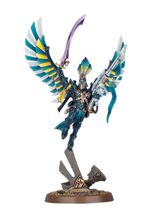 Dit is een afbeelding van het miniatuur Phoenix lord baharroth - Aeldari voor het spel Warhammer, te koop bij Tabletop Miniature Wargames spellenwinkel Speldorado in delft