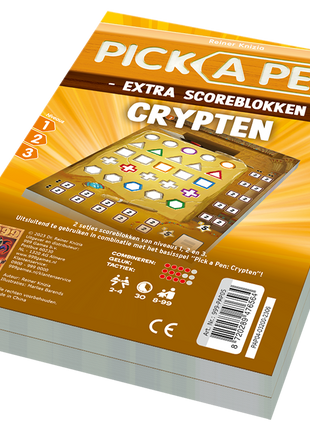 crypten blok – gezellig dobbelspel – 2 tot 4 spelers