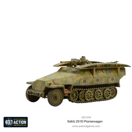 Dit is een foto van het spel Sd.Kfz 251/7 D Pionierwagen te koop bij Speldorado Spellenwinkel Delft