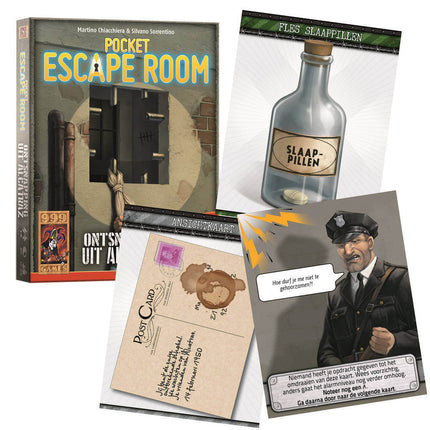 Pocket Escape Room: Ontsnapping Uit Alcatraz, 999-POC07 van 999 Games te koop bij Speldorado !