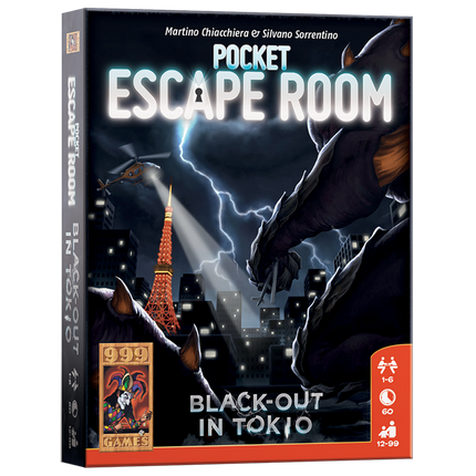 Pocket Escaperoom Black-out in tokio