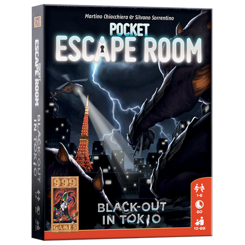 Pocket Escaperoom Black-out in tokio