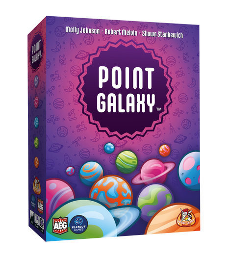 Point Galaxy – gezellig kaartspel – 1 tot 5 spelers