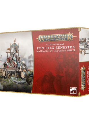 Warhammer Age of Sigmar Pontifex Zenestra, Matriarch of the Great Wheel - Age of Sigmar– AoS miniaturen set